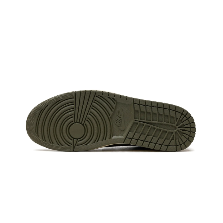 Jordan Retro 1 Low x Travis Scott Reverse Olive