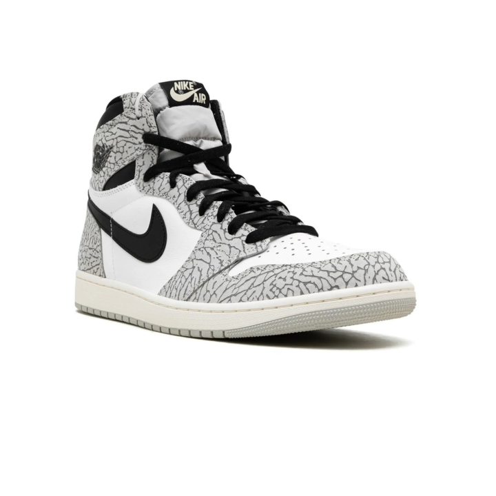 Air Jordan 1 High White Cement