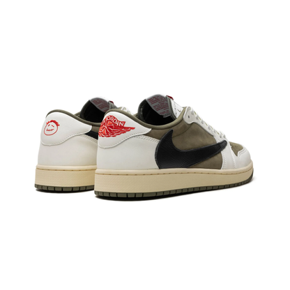 Jordan Retro 1 Low x Travis Scott Reverse Olive