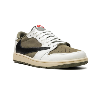 Jordan Retro 1 Low x Travis Scott Reverse Olive