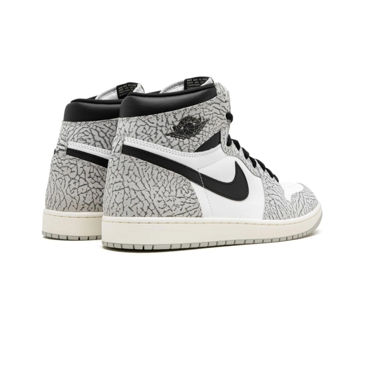 Air Jordan 1 High White Cement