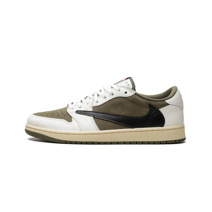 Jordan Retro 1 Low x Travis Scott Reverse Olive